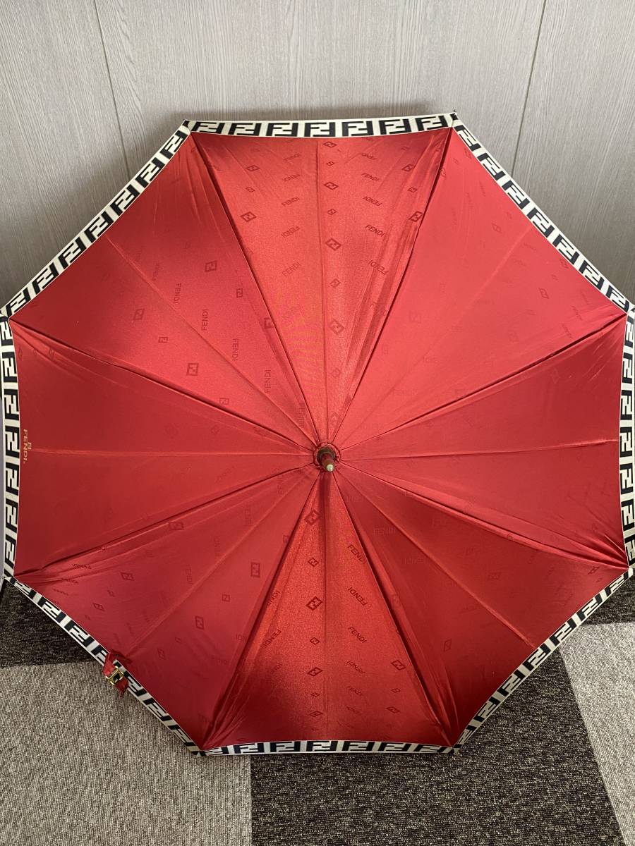 M-4168 【同梱不可】980円~ 現状品 FENDI/フェンディ 傘2点セット