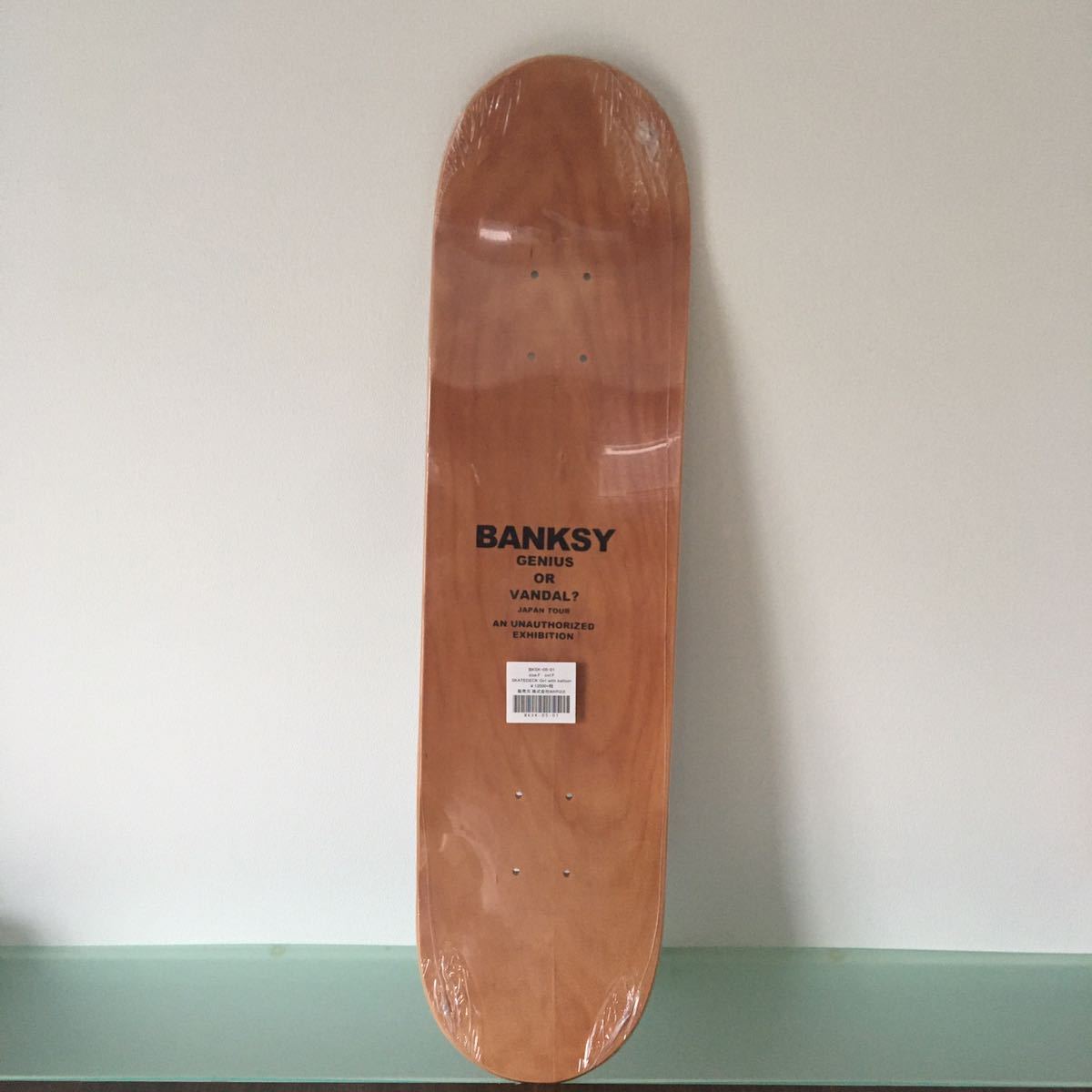 限定 バンクシー banksyスケートボード デッキ スケボー 新品　風船と少女_画像2
