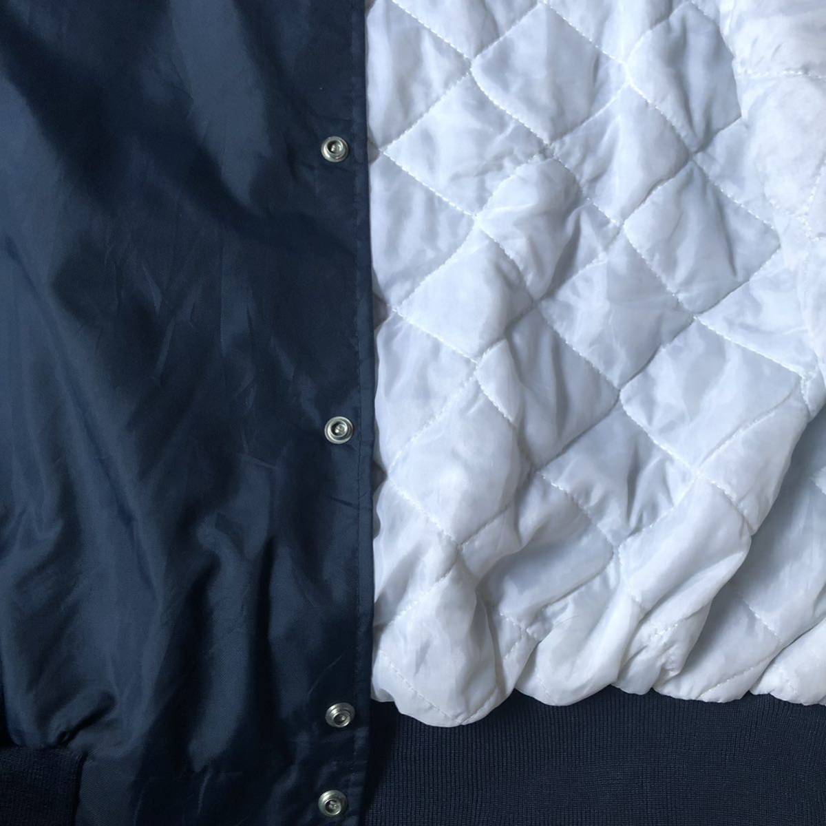 70s Windjammer Nylon Varsity Jacket made in USA ILGWUタグ 70年代 ウィンドジャンマー ナイロン バーシティジャケット スタジャン_画像6