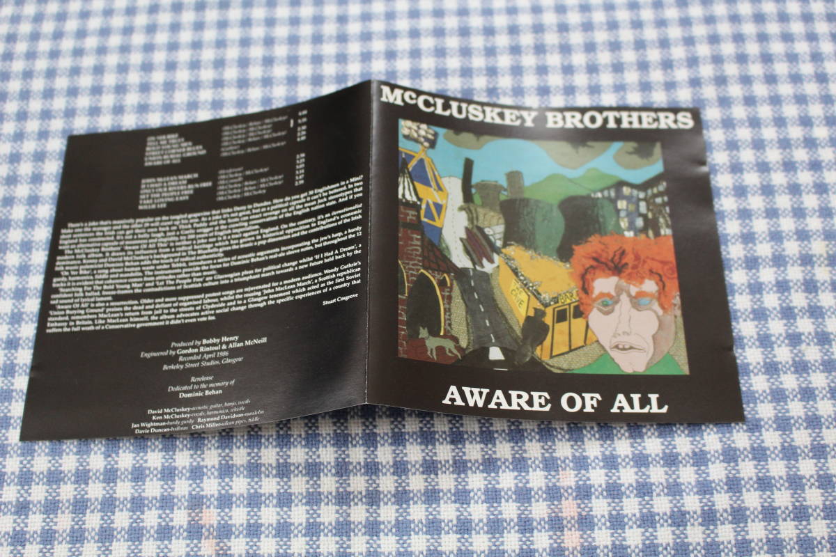 CD　輸入盤　McCLUSKEY BROTHERS　Aware Of All　ブルーベルズ　Bluebells　マクラスキー兄弟_画像5