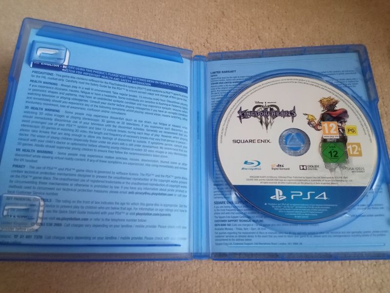 PS4 KINGDOM HEARTS The Story So Far／3 2本セット キングダムハーツ　海外版　中古