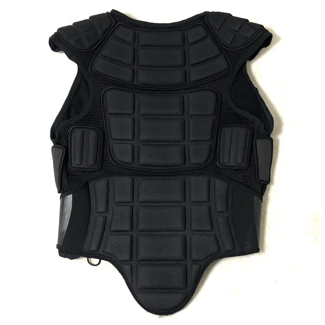 35%OFF】 鎧 プロテクター ブラック L パッド 胸部プロテクター