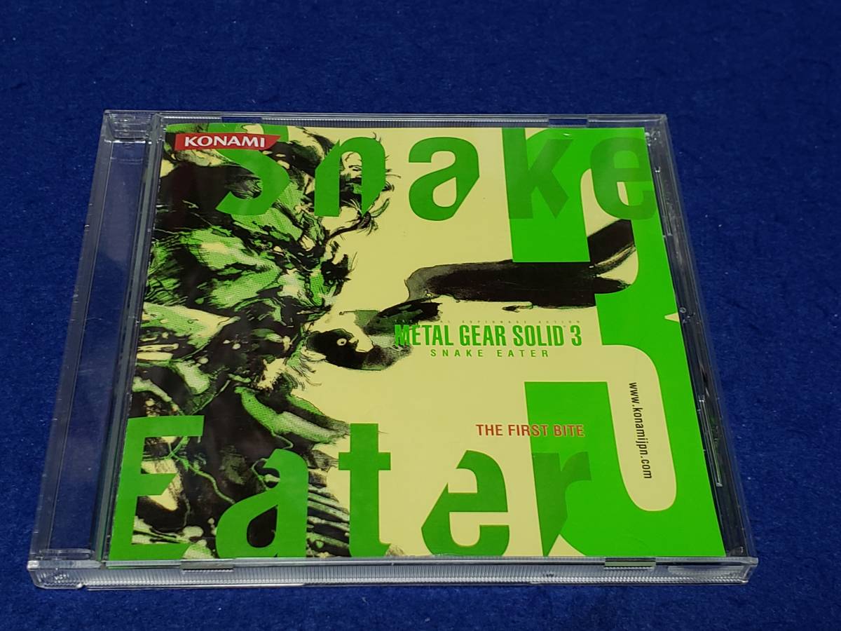 CD010 METAL GEAR SOLID 3 SNAKE EATER ORIGINAL SOUNDTRACK メタルギア ソリッド サウンドトラック CD アルバム KMJ 00036 まとめ取引歓迎_画像1