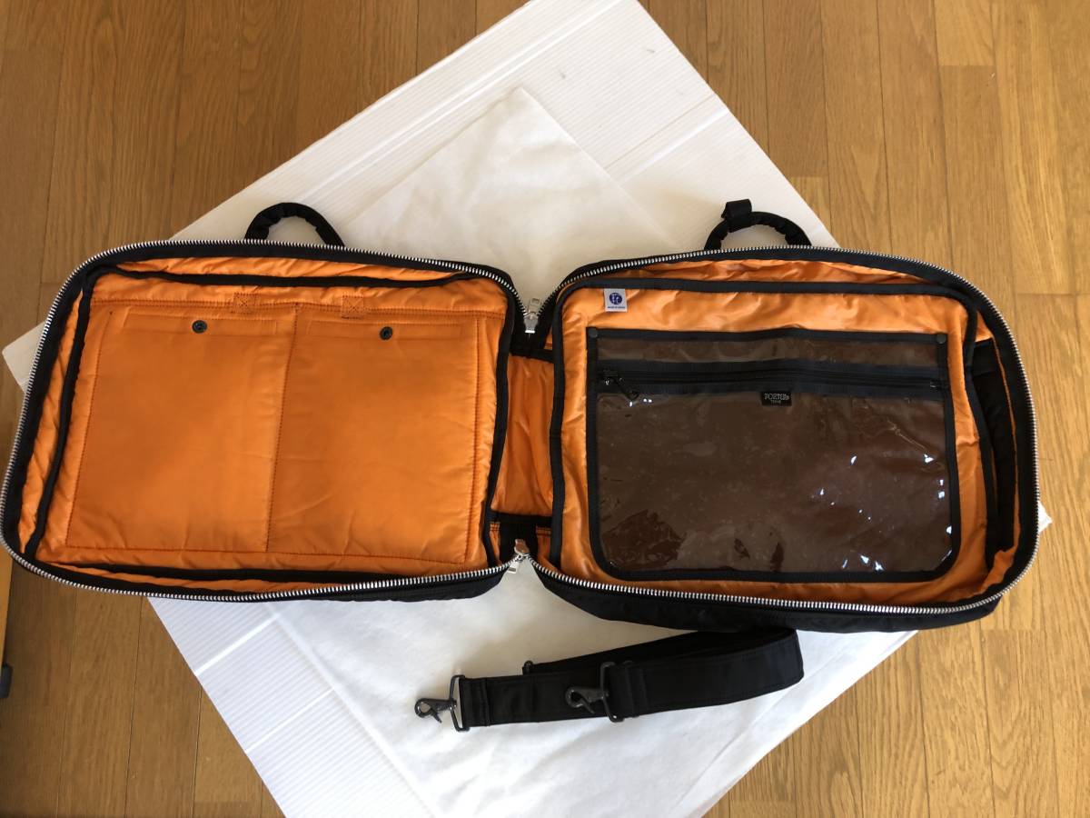 ポーター　タンカー　3way リュック　ブリーフケース　ショルダー　バッグ　ビジネス　仕事　ipad mini 旅行　美品_画像10