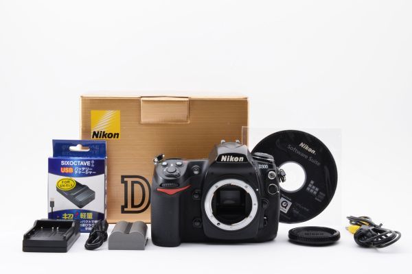 ニコン NIKON D300 ボディ 一眼レフカメラ《バッテリー・充電器・元箱