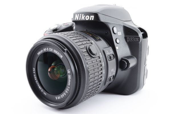 ニコン Nikon D3300 AF-S NIKKOR 18-55mm F3.5-5.6G II DX VR レンズ