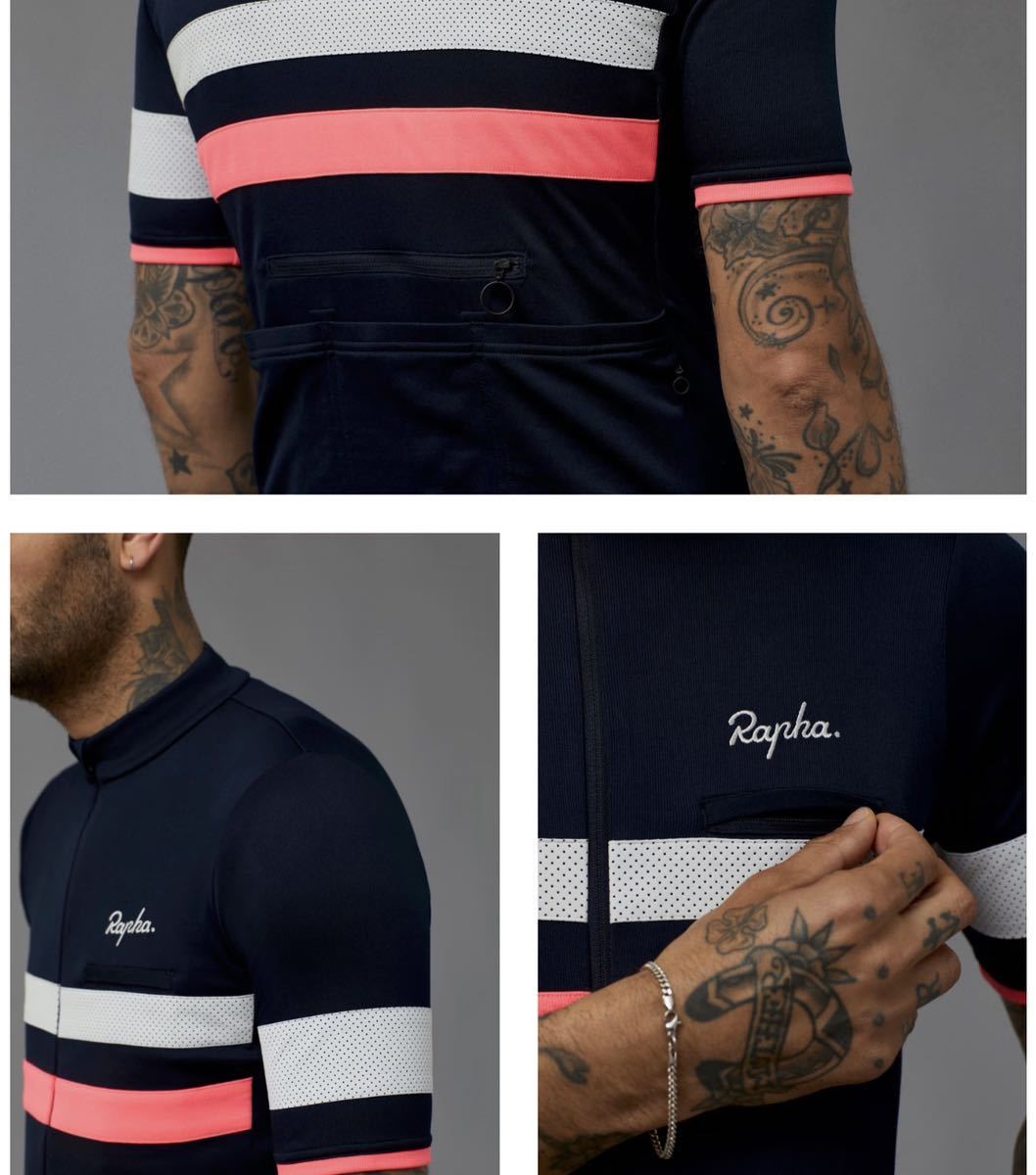 新品 ラファ ブルベジャージ Rapha サイズＬ　サイクルジャージ_画像3