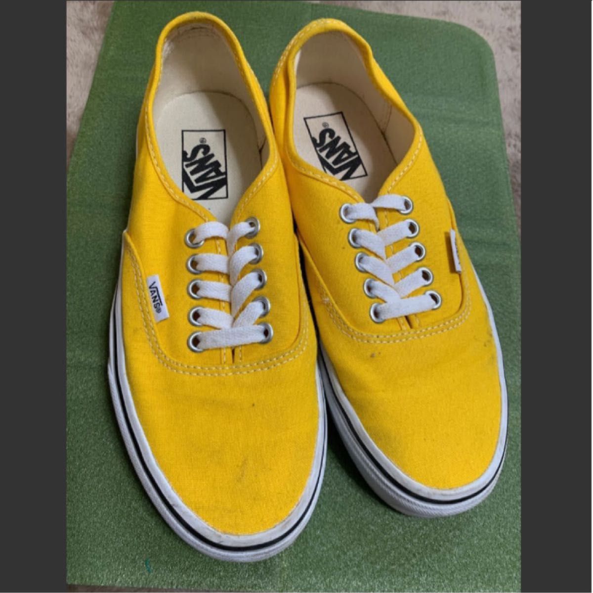 VANS  バンズ  AUTHENTIC  オーセンティック  イエロー  黄