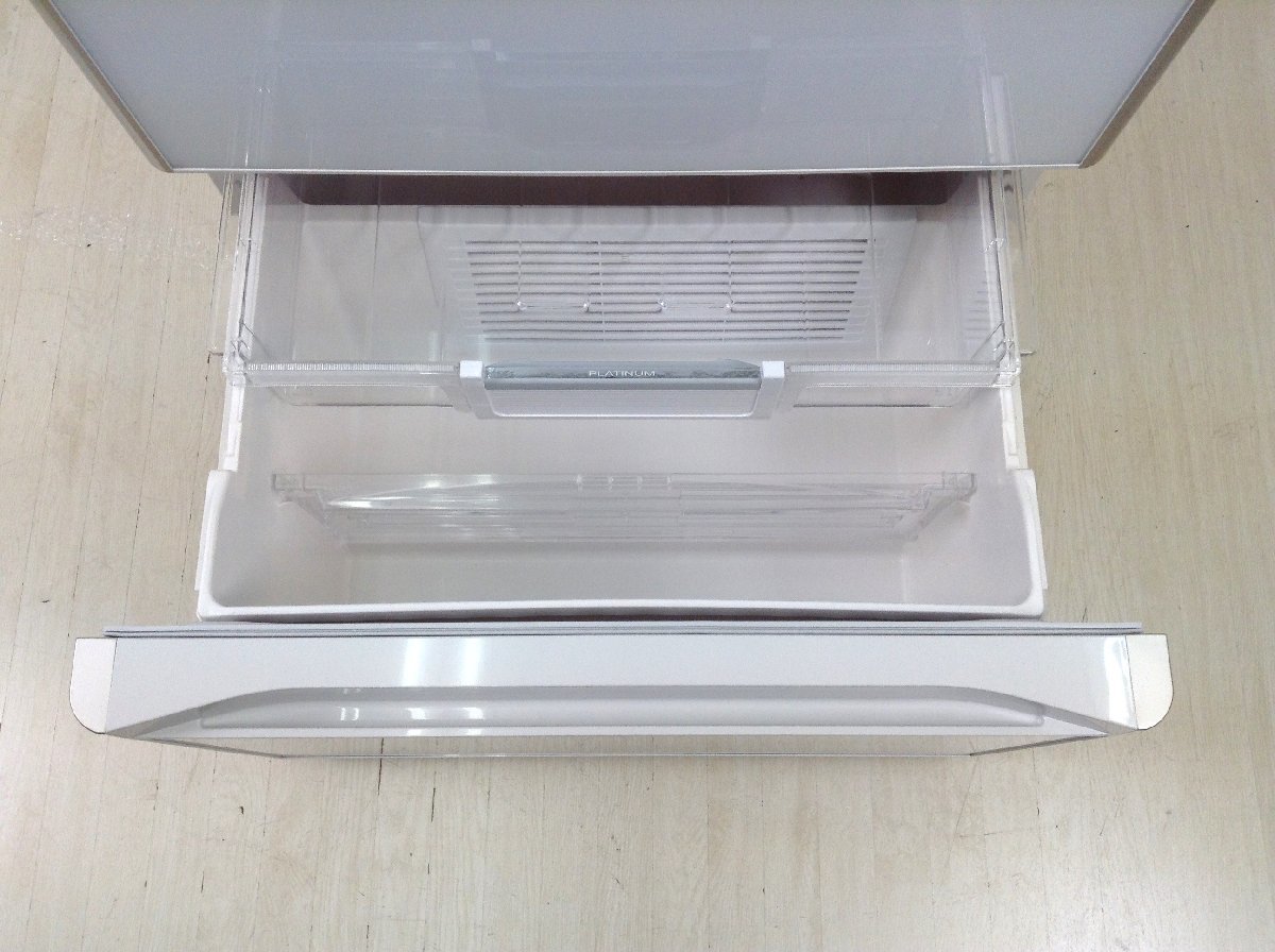 最新作の 6ドア R-XG43K(XW) ノンフロン冷凍冷蔵庫 日立 HITACHI 1210