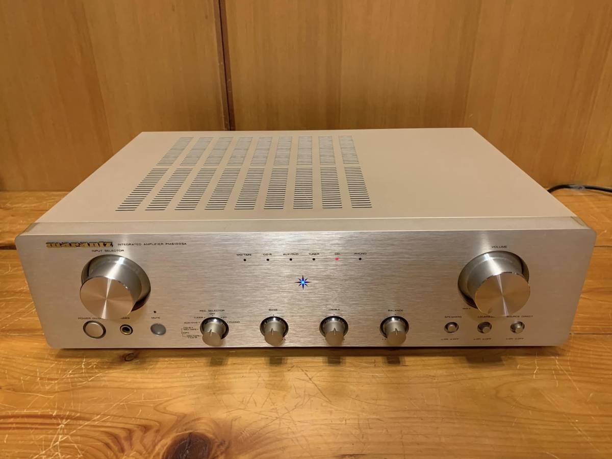 大切な人へのギフト探し マランツ marantz PM-6100 動作品 チェック済