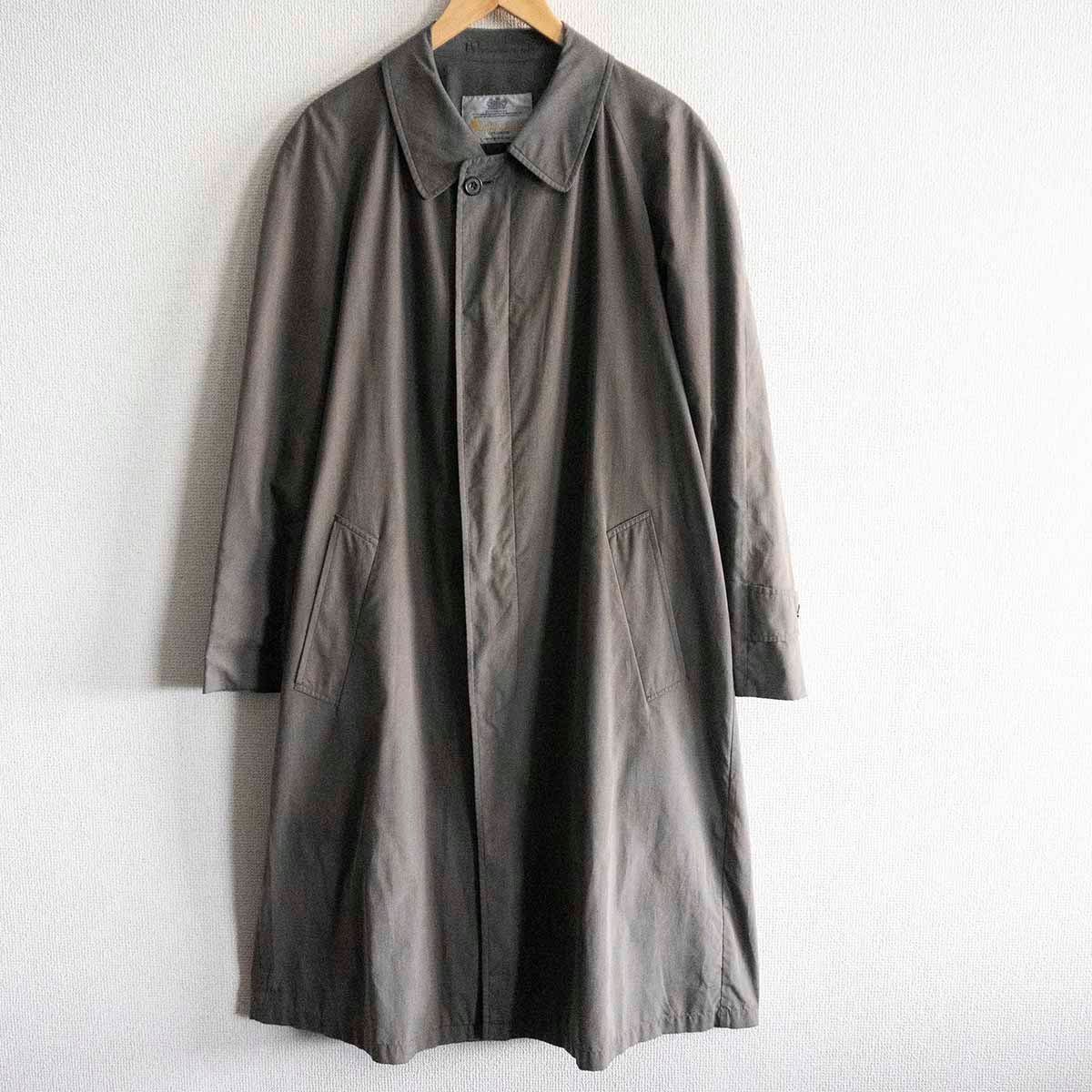 [80s]AQUASCUTUM[ Glenn check bar ma car n coat ] England made check Vintage 2305203