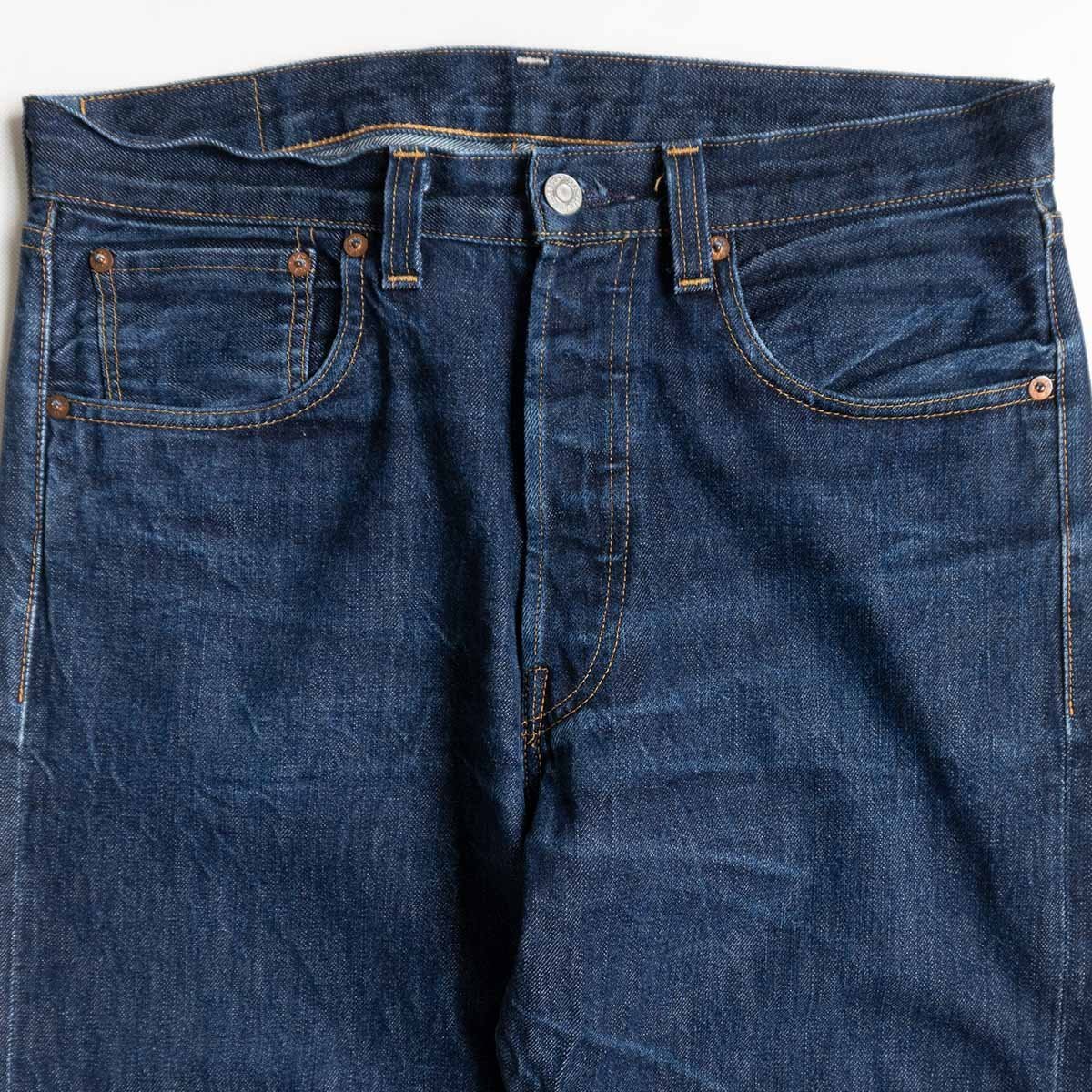 【アメリカ製】 LEVI'S VINTAGE CLOTHING【 47501/501XX BIG E デニムパンツ 】33×36 コーンデニム インディゴ wl y2310213_画像3