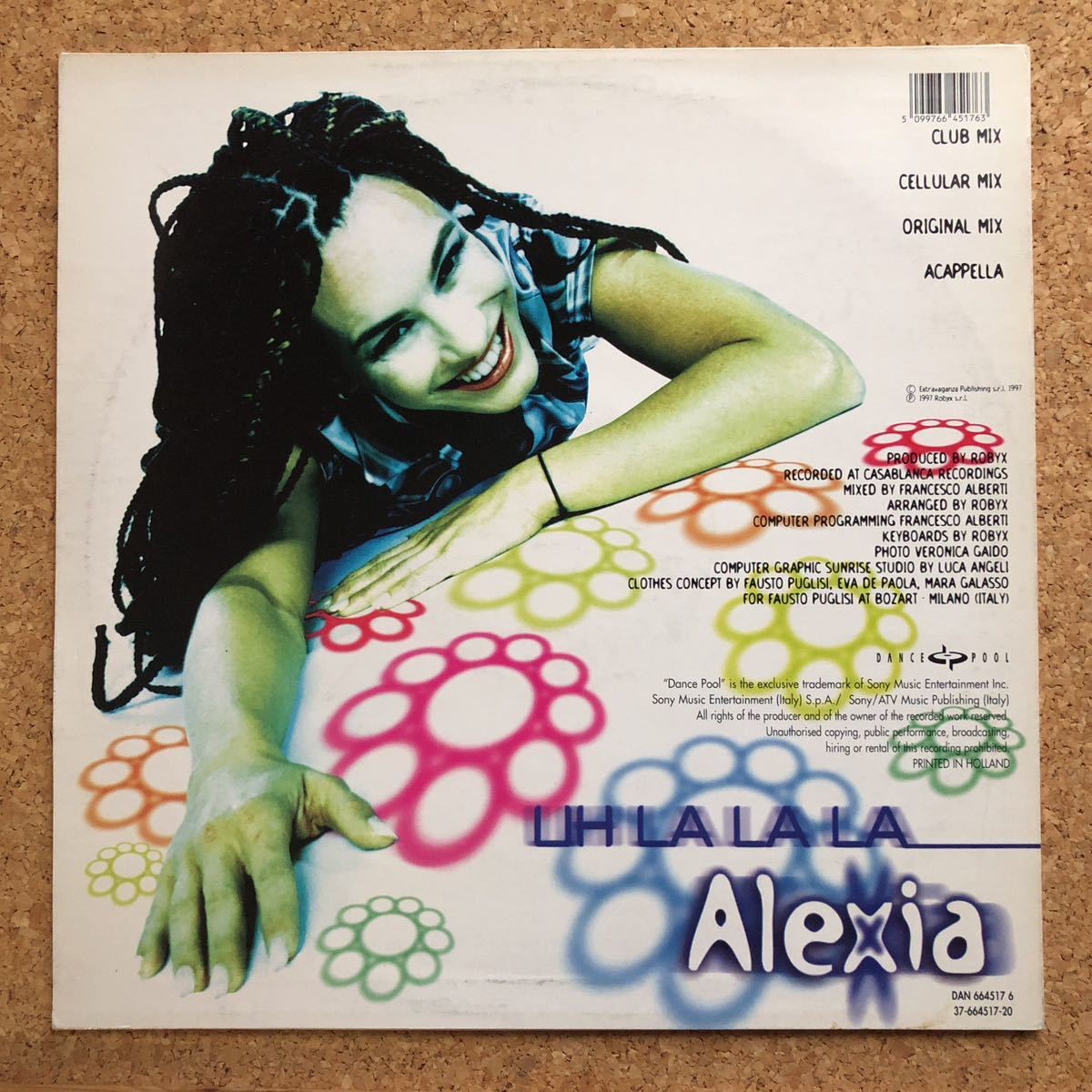 【reggae-pop】Alexia / Uh La La La［12inch］《95959》_画像2