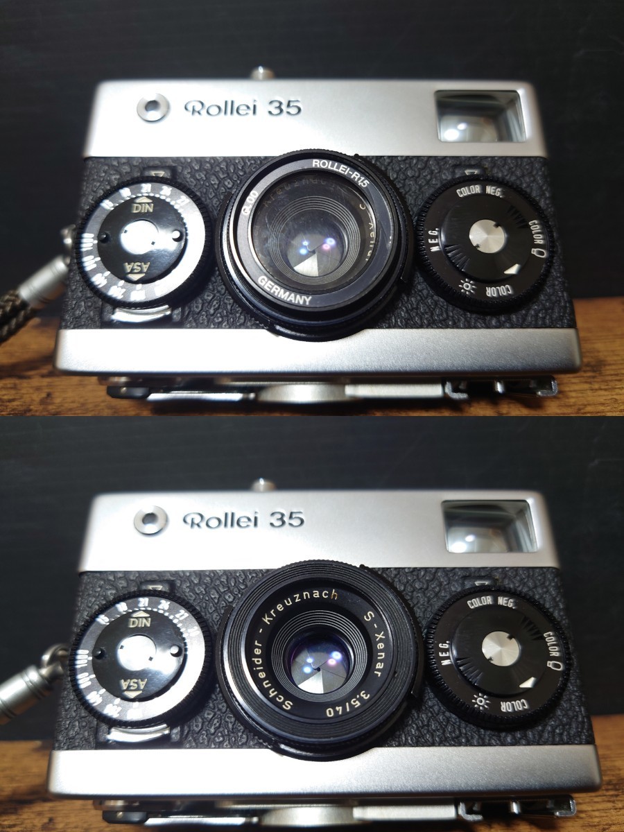 新規購入 S-Xenar Schneider-Kreuznach ローライ35 35 Rollei 超希少