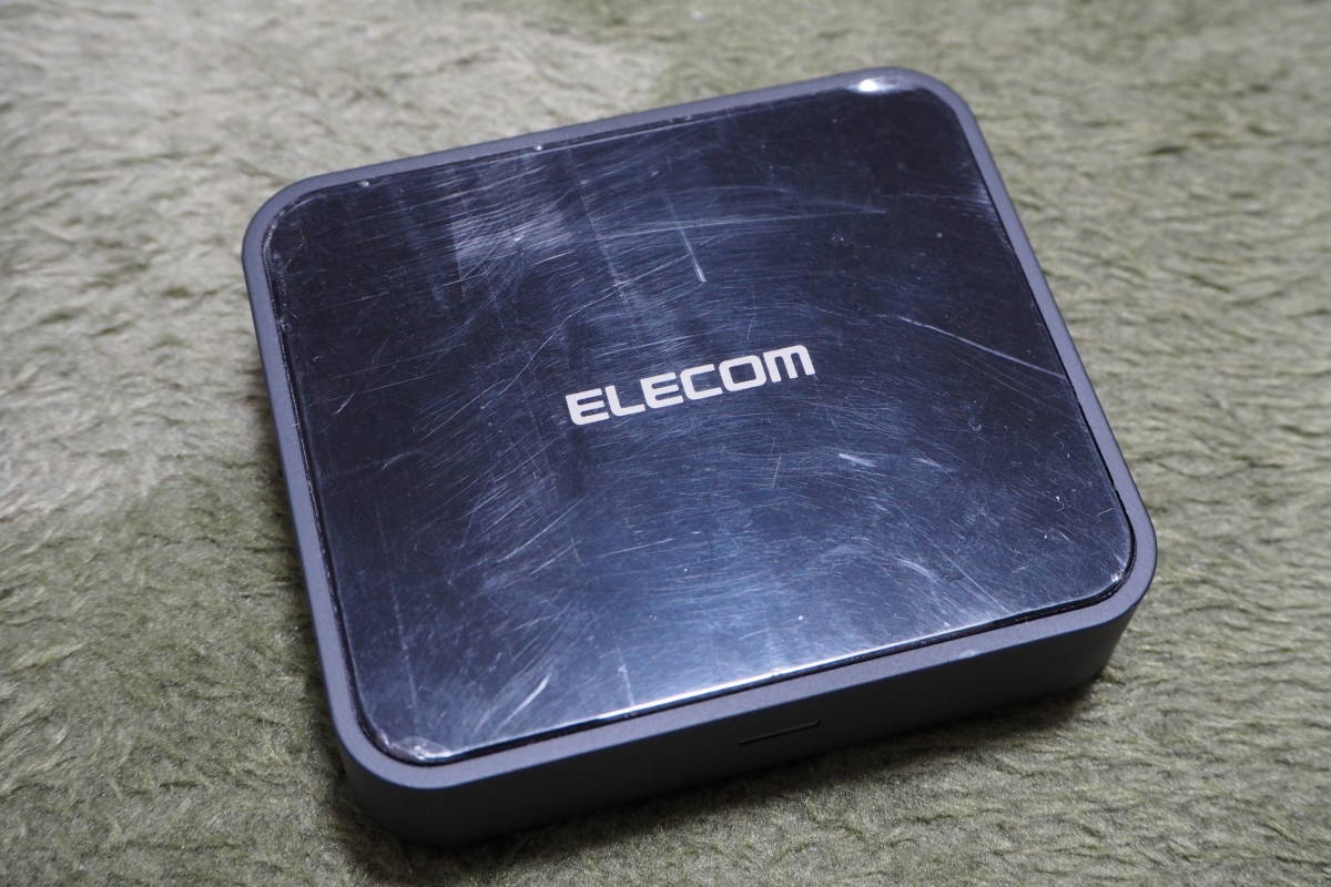 ELECOM エレコム　Bluetooth トランスミッター　LBT-AVWAR700　中古_保護フィルム貼ったままです。