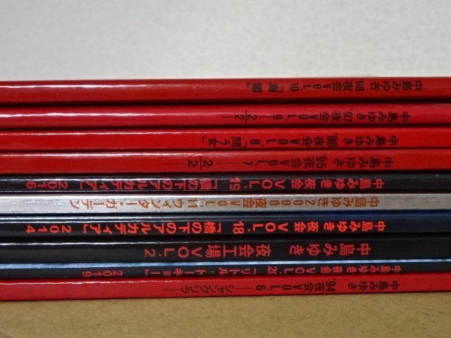 中島みゆき　ツアーパンフレット　１０冊セット　*おまけあり_画像2