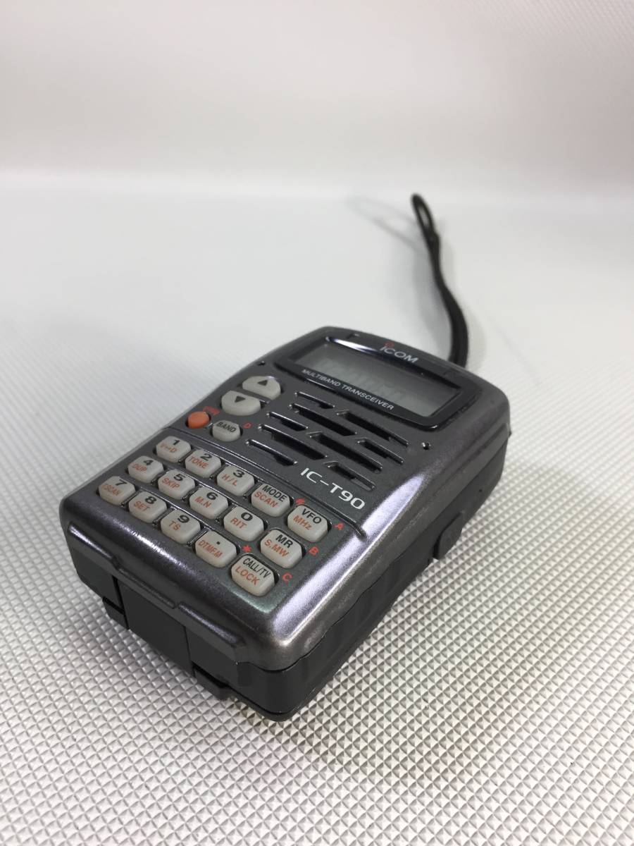 S28260iCOM Icom Triple частота приемопередатчик портативный IC-T90 динамик Mike HM-131