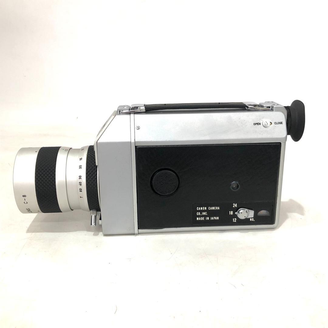【C3707】Canon Auto Zoom オートズーム 814 シネカメラ シネマカメラ 箱 テープ レンズフード フィルター 付き_画像5