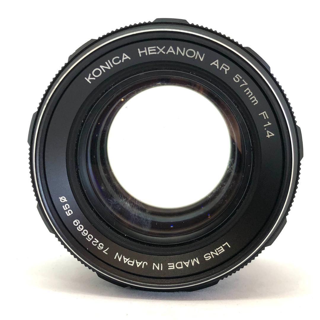 【C3774】KONICA HEXANON AR 57mm F1.4 レンズ コニカ ヘキサノン_画像2