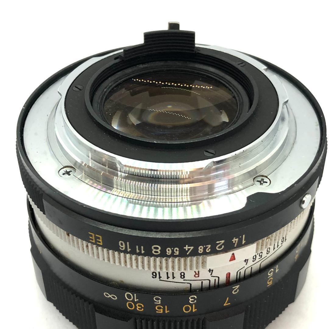 【C3774】KONICA HEXANON AR 57mm F1.4 レンズ コニカ ヘキサノン_画像9