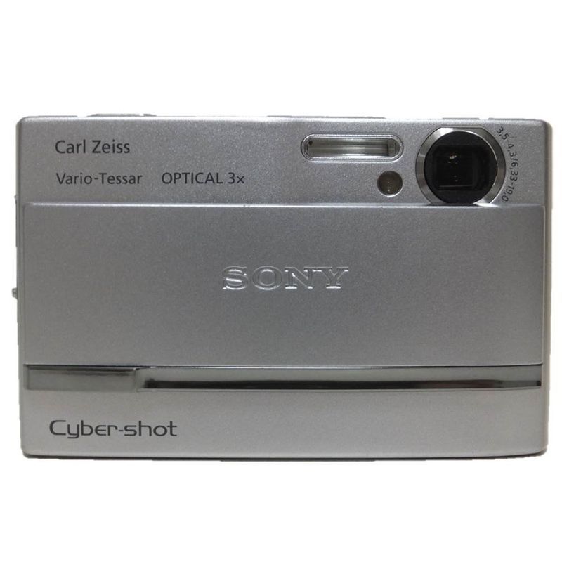 ソニー SONY サイバーショット DSC-T9 シルバー_画像1