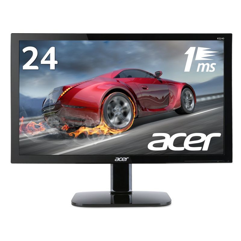 Acer ゲーミングモニター KG240bmiix 24インチ/1ms/HDMI×2/スピーカー内蔵/ブラックブースト機能