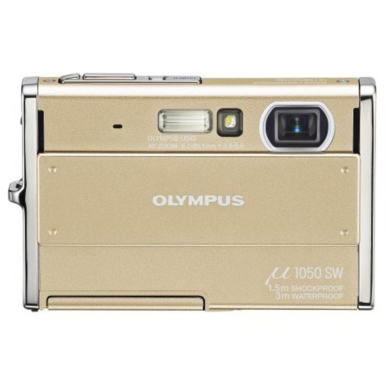 OLYMPUS デジタルカメラ μ1050 (ミュー) ゴールド μ1050SW GLD