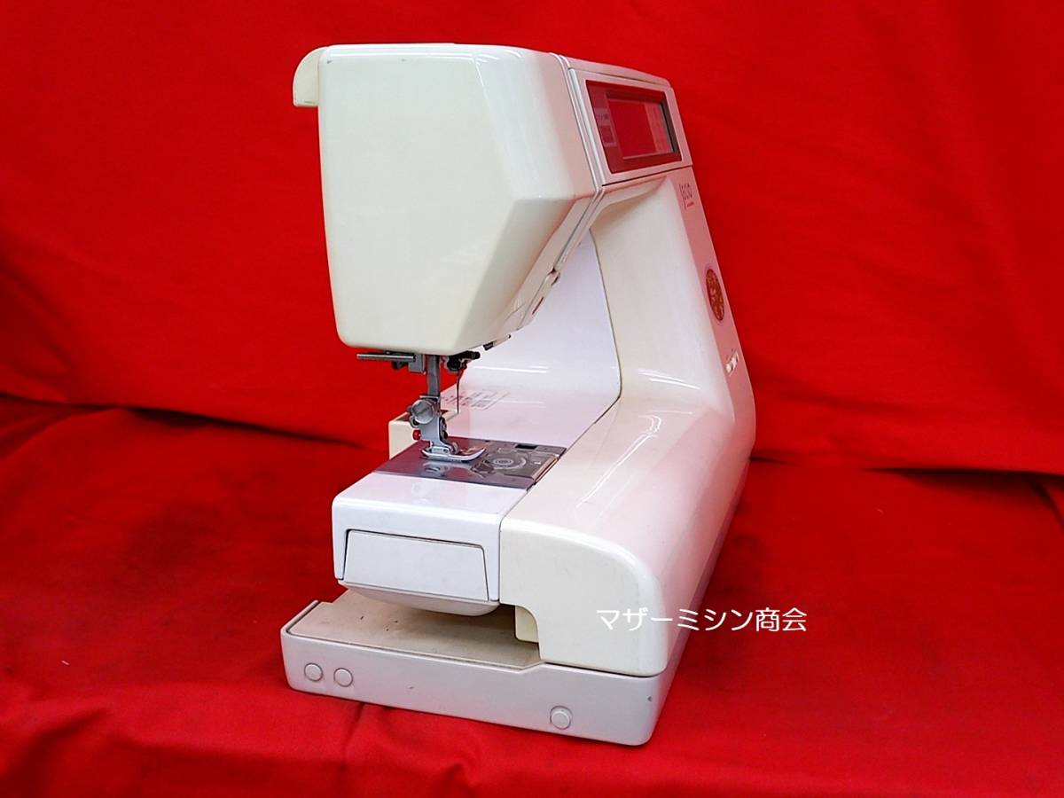 ☆本格刺しゅうミシン JANOME ジャノメ SECIO MODEL 8200☆ステッピングモーターエラー・ジャンク品です_画像5