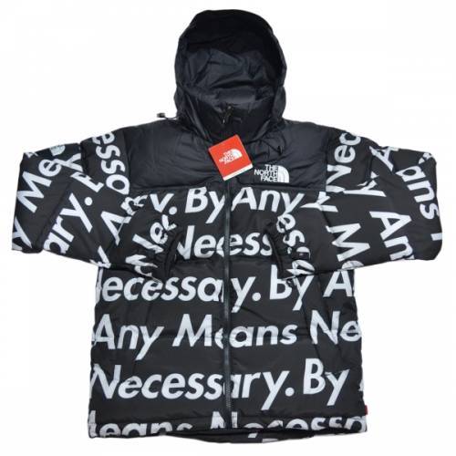 SUPREME シュプリーム × The North Face ザノースフェイス BY ANY MEANS NUPTSE JACKET ダウンジャケット S R2A-166904