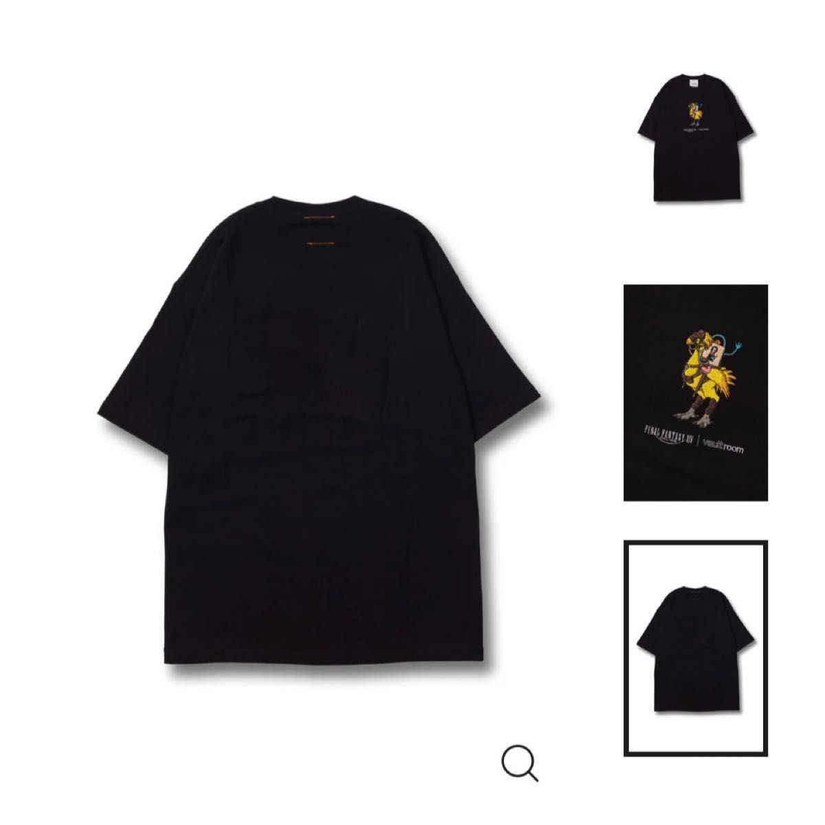 VR × FFXIV CHOCOBO TEE / BLK L ファイナルファンタジー チョコボ