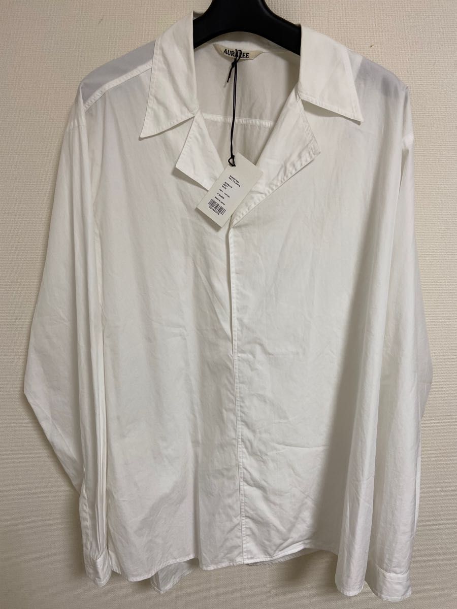 SS WASHED FINX TWILL P/O SHIRTS ホワイト 常田大希｜PayPayフリマ