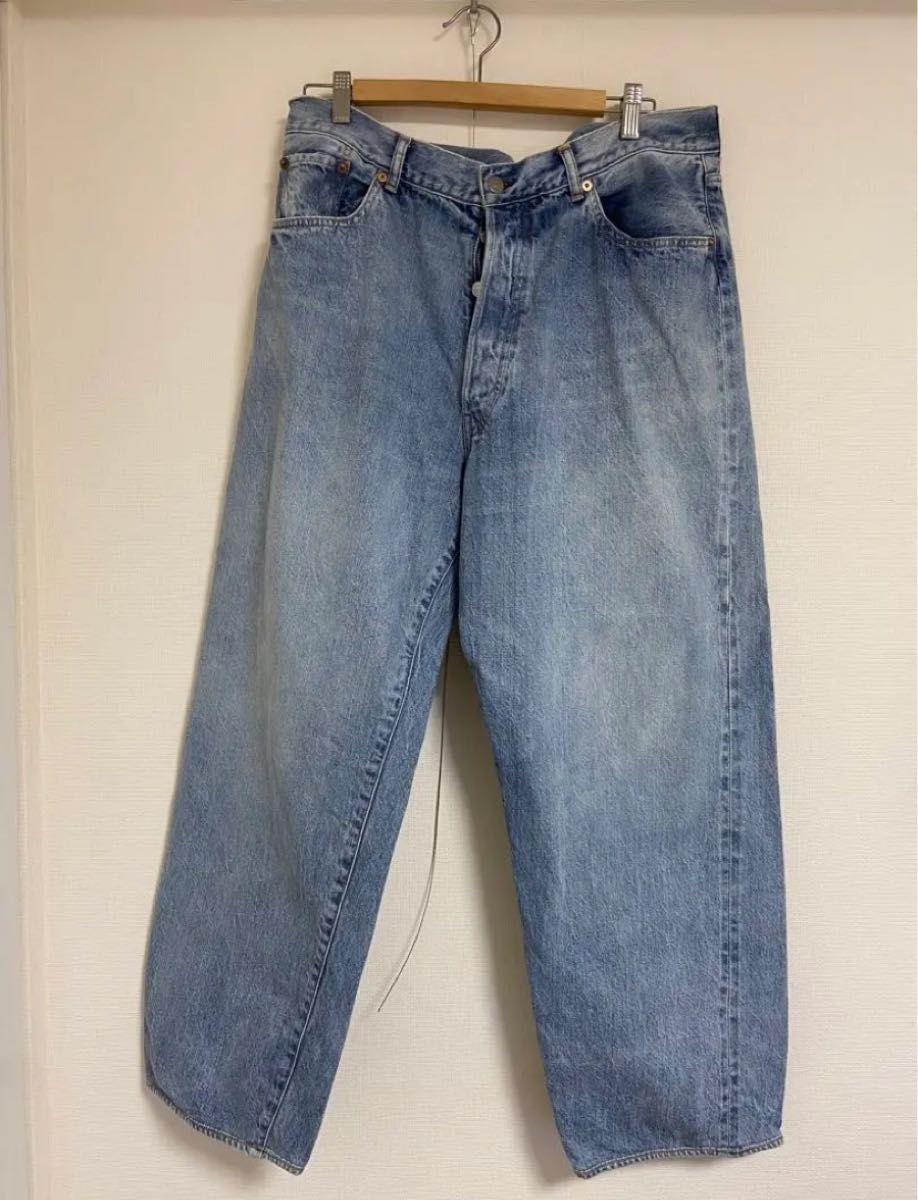 デニム 5Pパンツ ブリーチ コモリ comoli 23ss|Yahoo!フリマ(旧