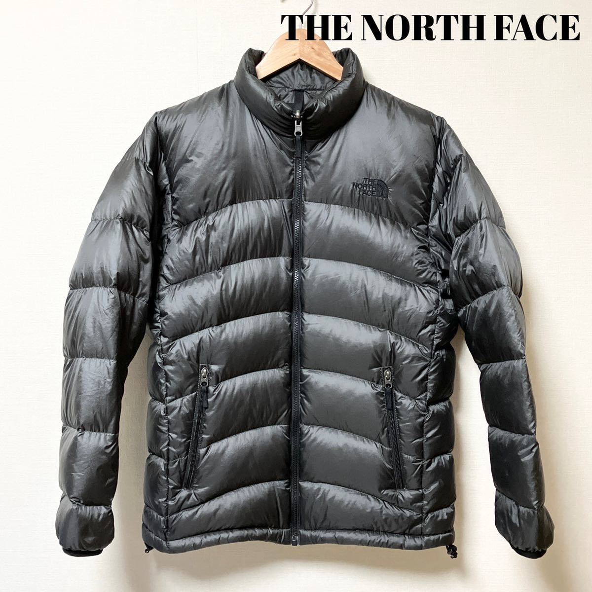 極美品 THE NORTH FACE ノースフェイス ゼウストリクライメイトジャケットダウンジャケット インナーダウン ダークグレー ジップインジップ