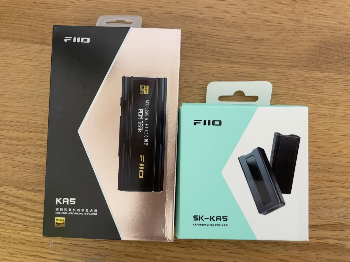 Fiio KA5 純正ケース 緑 - アンプ