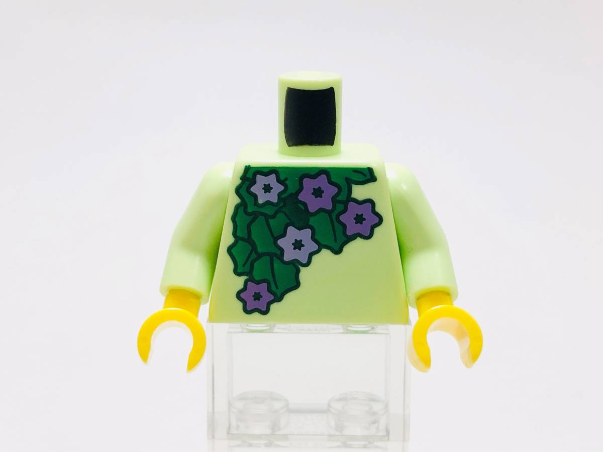 【新品未使用】レゴ　LEGO　ミニフィグ　トルソー　ボディ　110 花柄　_画像1