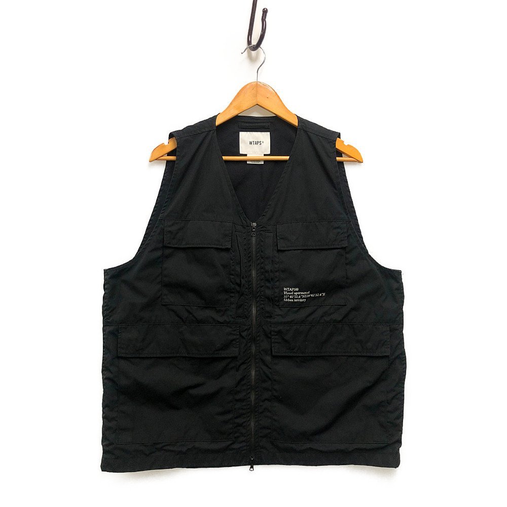 WTAPS ダブルタップス 22SS LRRP VEST COPO WEATHER ジップ ベスト