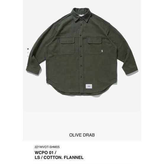 wtaps 22ss wcpo フランネル シャツ ダブルタップス-