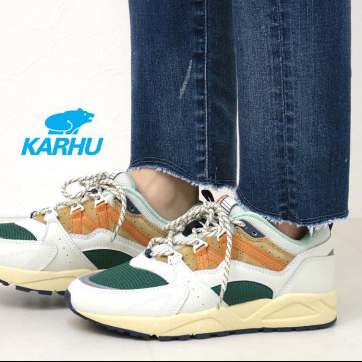 KARHU カルフ スニーカー FUSION2 0 LILY WHITE/NUGGET F804144｜Yahoo