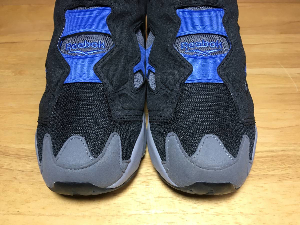 ★Reebok リーボック INSTAPUMP FURY ポンプ フューリー OG 黒×青 25.0cm 美品 Used 検 クラシック スニーカー_画像4