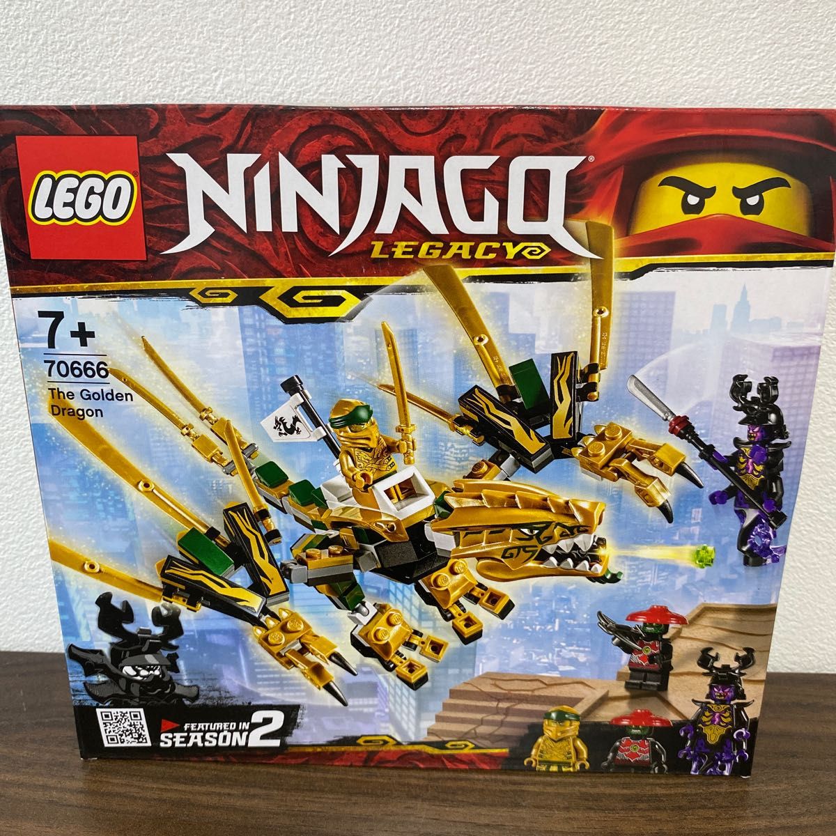 新品未開封　レゴ (LEGO) ニンジャゴー ゴールデンドラゴン 70666 ブロック おもちゃ 男の子