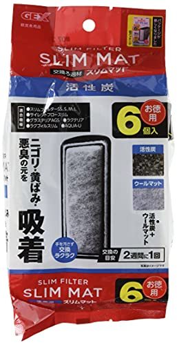 ジェックス 活性炭スリムマット 6個入×3個セット