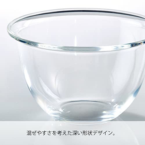 HARIO(ハリオ) 耐熱ガラス製ボウル 2個セット 1500ml/2200ml 日本製 MXP-2606_画像3