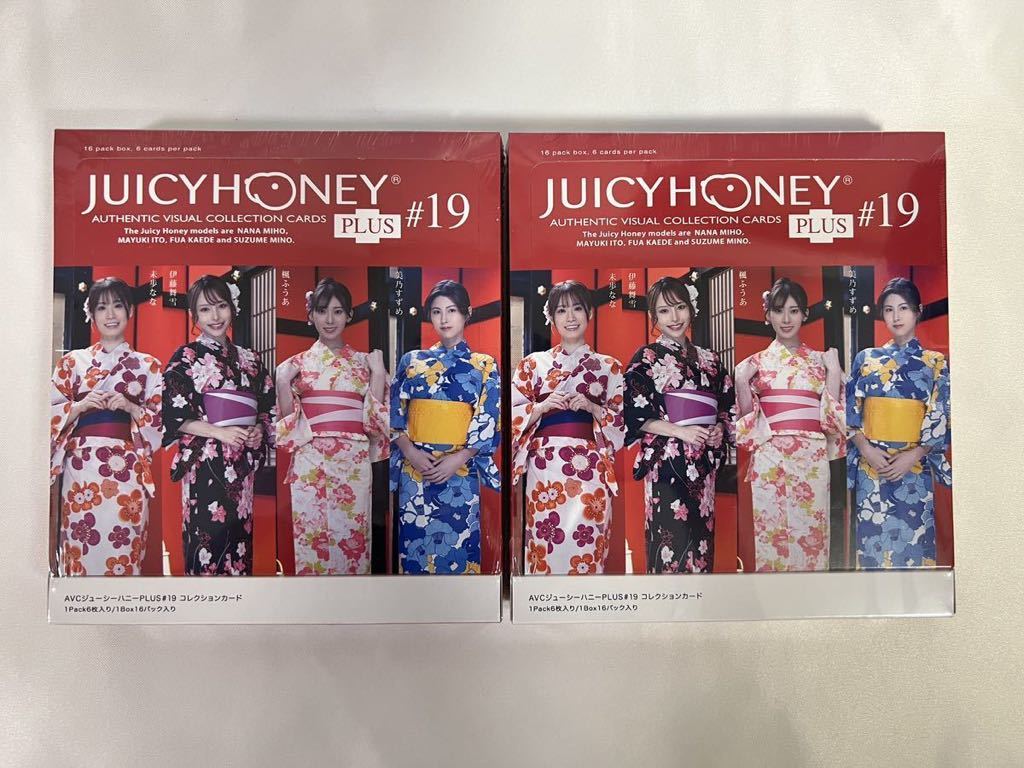 ジューシーハニー juicy honey PLUS 19　2BOX セット