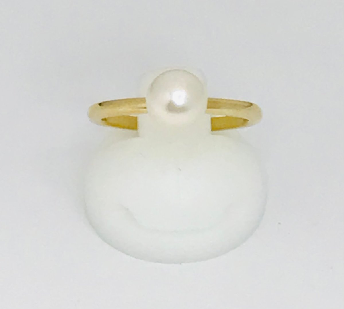 MIKIMOTO 　ミキモト　パールリング　6ｍｍ玉　9.5号　qoj.YKZ07
