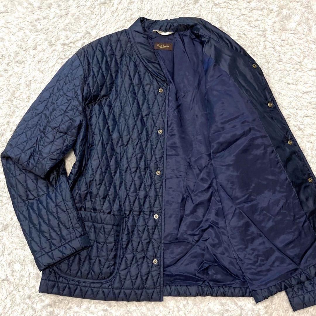 ベストセラー ☆PaulSmith☆(ポールスミス)ファー付キルティングJKT