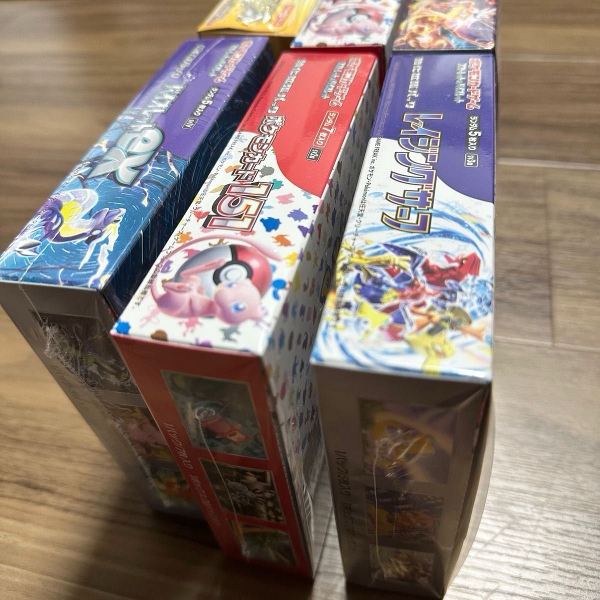 ポケモンカード 151×2box，vstar ユニバース，レイジングサーフ，黒炎の支配者，バイオレット ex boxシュリンク付き