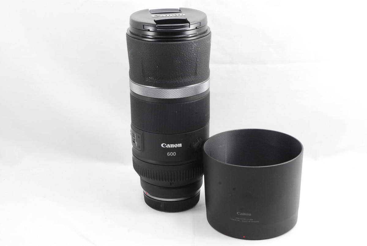 ★実用良品★ 即決 売切 格安 CANON キヤノン RF 600mm F11 IS STM フルサイズ対応 フード付き！！（R5-583）_画像1