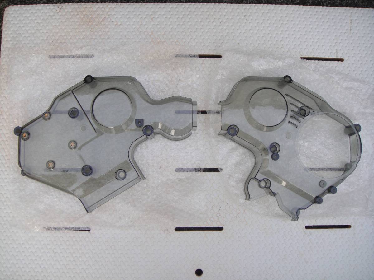 Fairlady Z 300ZX Z32 clear timing belt cover smoked type Fairlady Z 300ZX Z32 clear timing belt cover smoked type