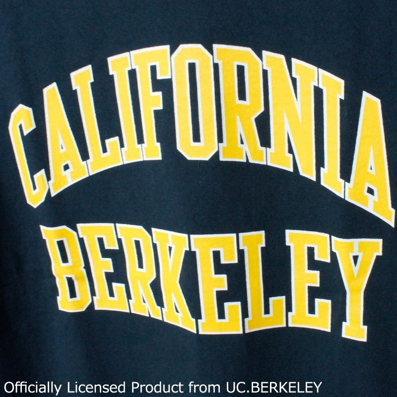 セール SALE 新品 Champion チャンピオン ティーテンイレブン T1011 Tシャツ カレッジプリント UCB バークレー Berkeley ネイビー 紺 XLの画像2