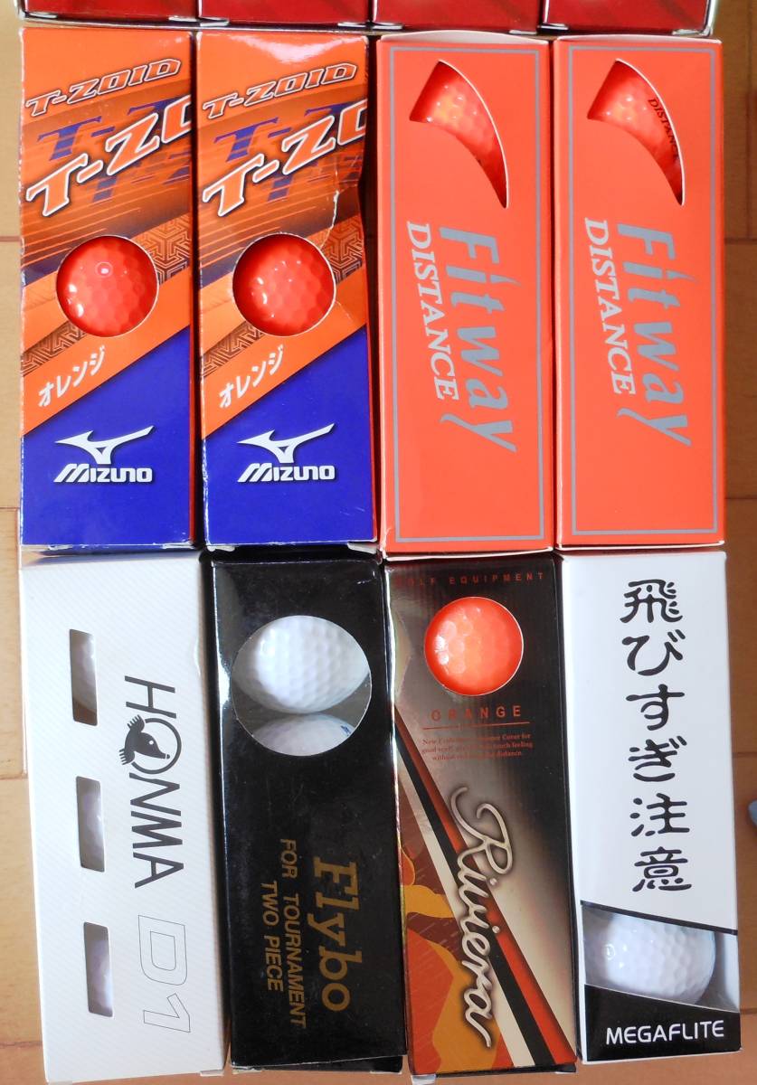 アリスター,ALISTAR,ミズノ,ホンマ,Fitway,Riviera,ゴルフボールほぼ未使用品36個+カラーロストボール12個+ロングティー55本★保管品★_画像3